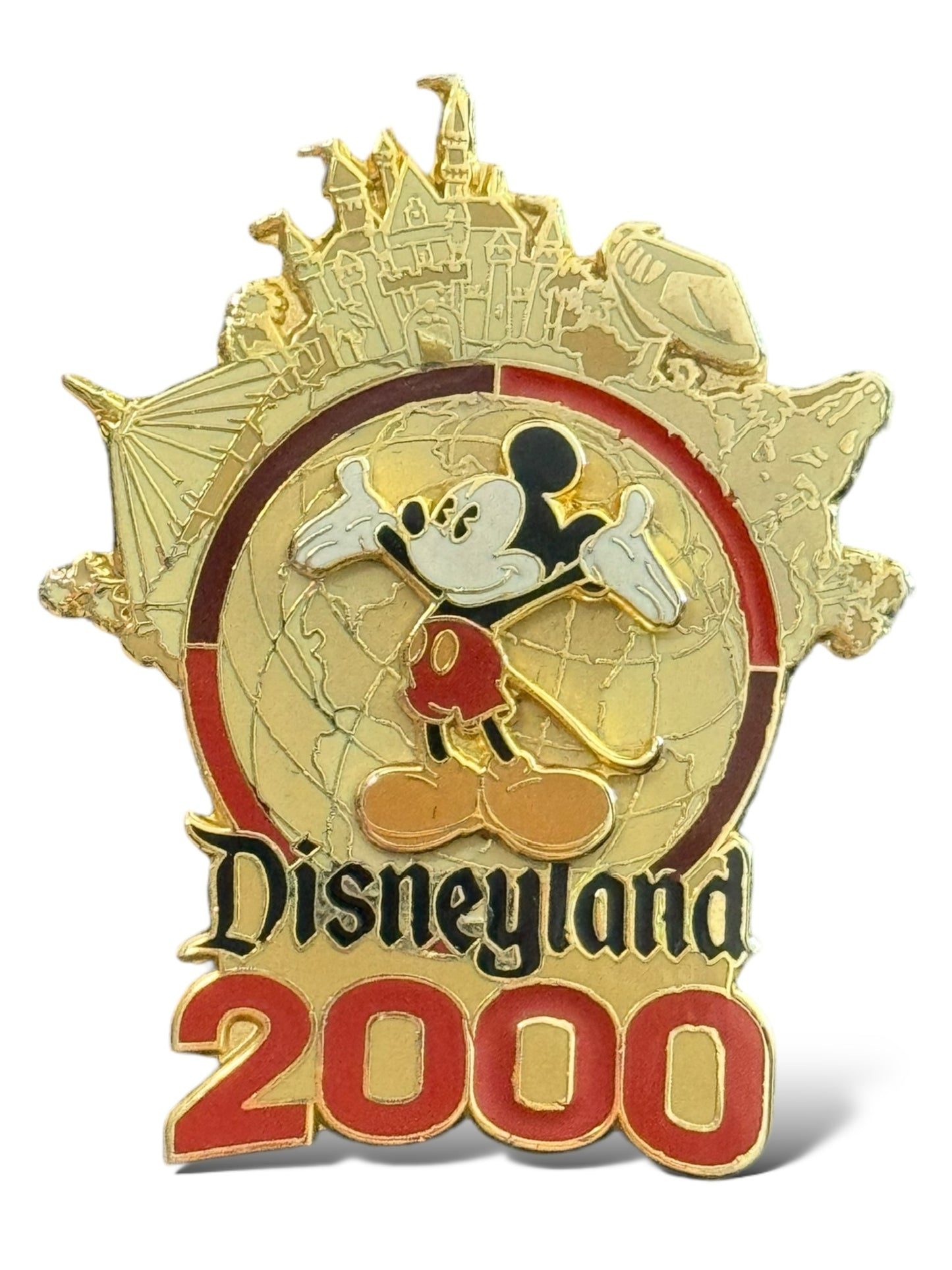 DLR Disneyland 2000 Mickey Pin