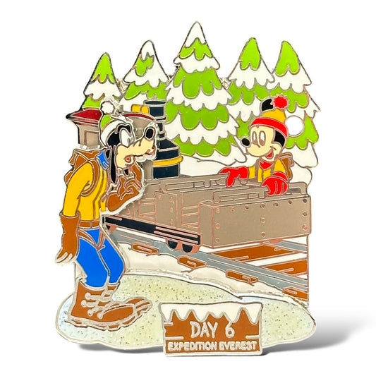WDW Countdown to Expedition Everest Day 6 Pin