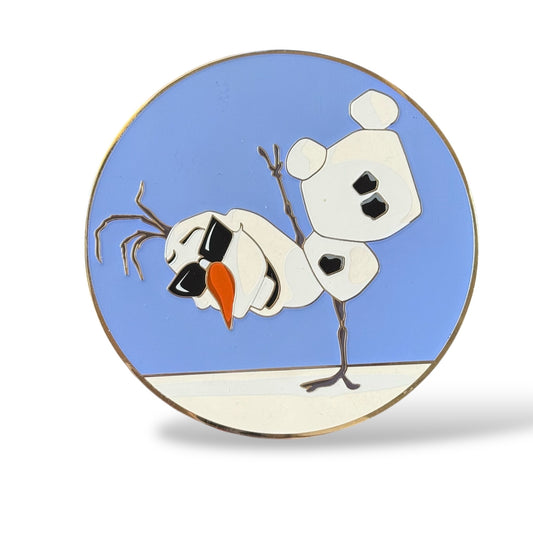 Acme Hotart Golden Magic Olaf Doing a Handstand Pin