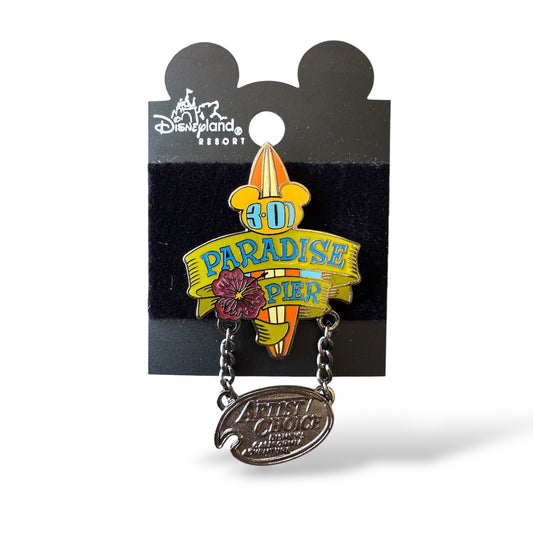DCA Artist Choice Tattoo Surf Dangle Pin