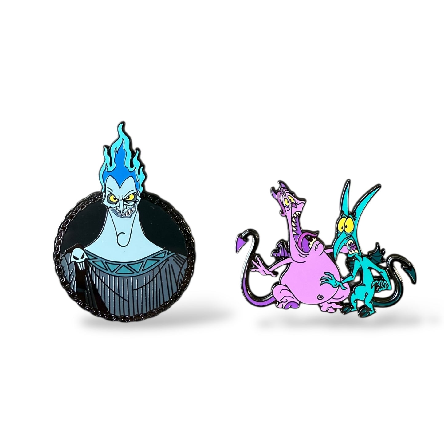 DLRP Villains and Sidekicks Hercules Pin Set