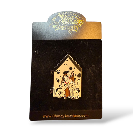 Artist Proof Disney Auctions Behind Closed Doors 101 Dalmatians Black Metal Pin