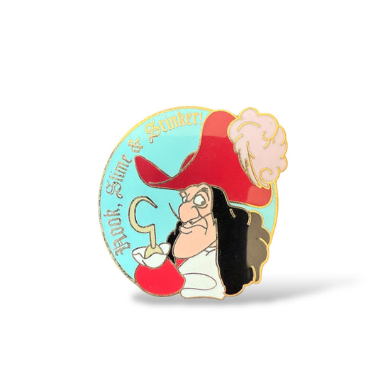 Cast Lanyard Character Sayings Captain Hook Hidden Mickey Pin