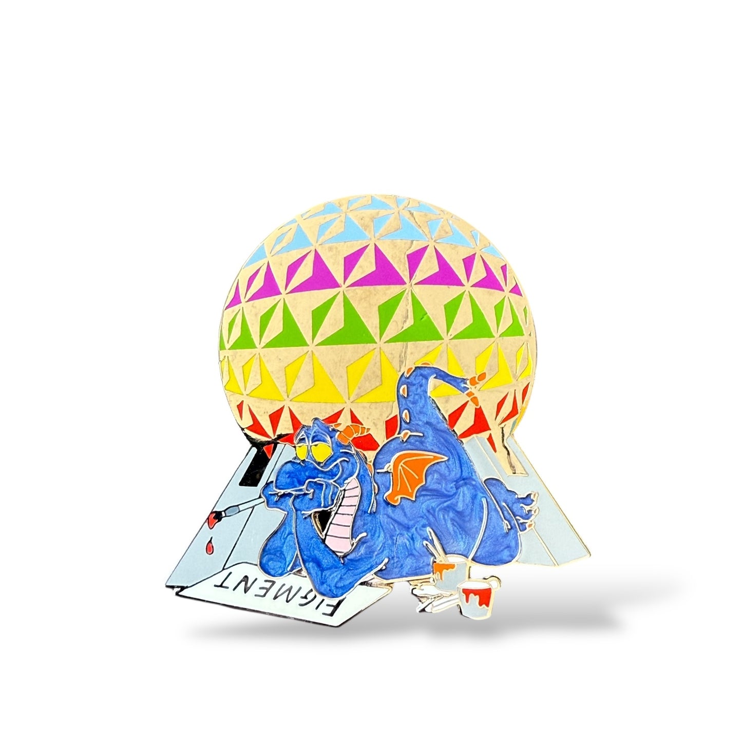 WDW It All Started With Walt Figment Frame Pin