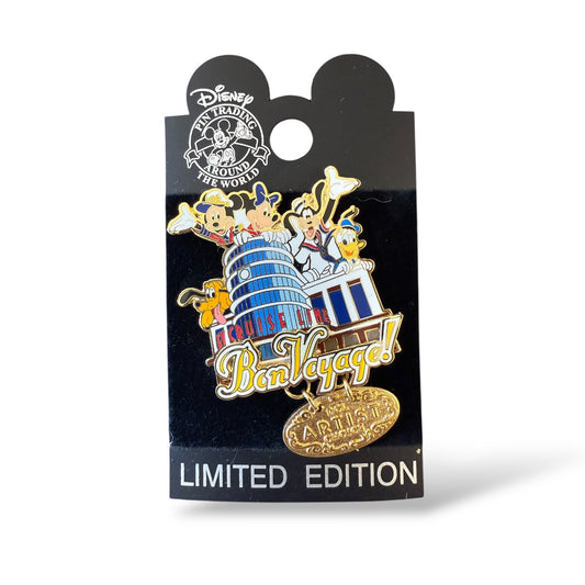 DCL Artist Choice Bon Voyage! FAB 5 Dangle Pin