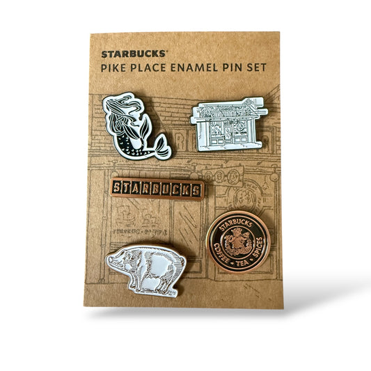 Starbucks Pike Place Pin Set