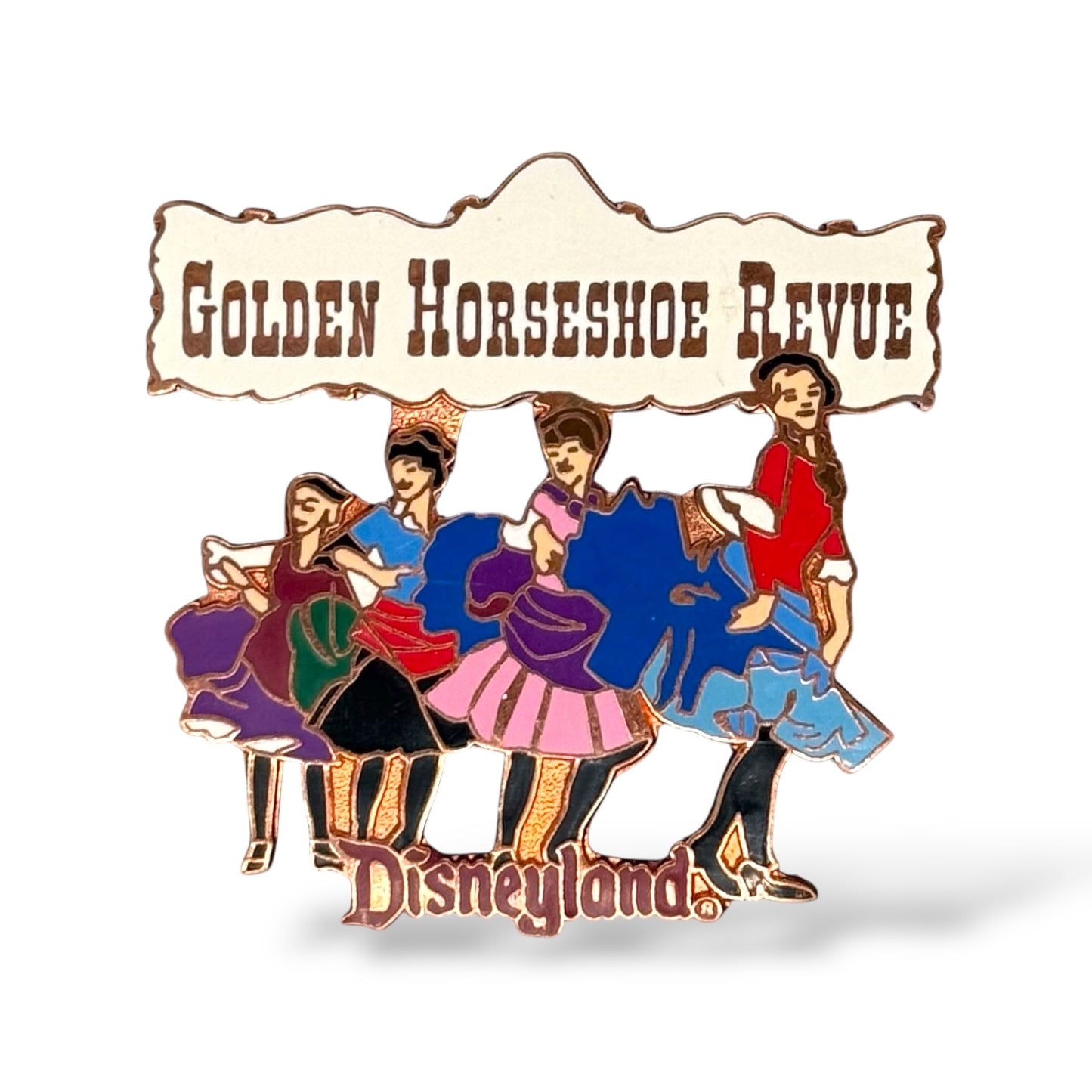 DLR 1998 Attractions Golden Horseshoe Revue Pin