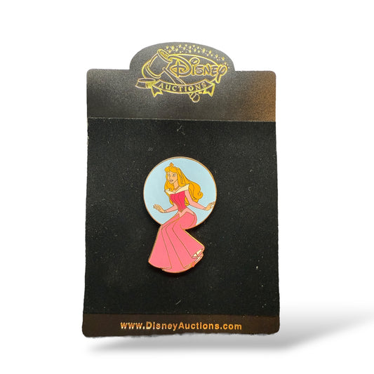 Disney Auctions Blue Circle Princess Aurora Pin