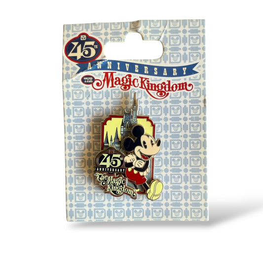 WDW 45th Anniversary The Magic Kingdom Logo Pin