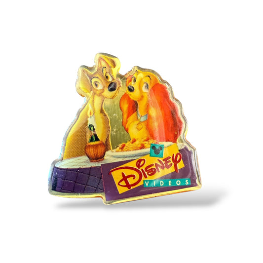 Disney Parks Disney Video Lady and The Tramp Pin