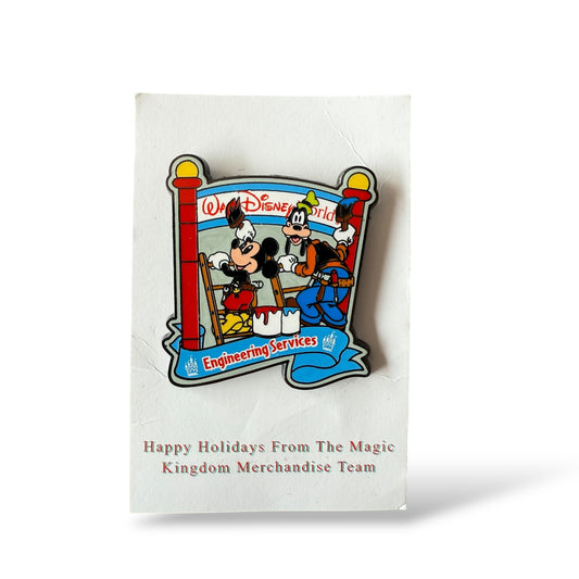DEC Happy Holidays 2003 Engineering Services Pin