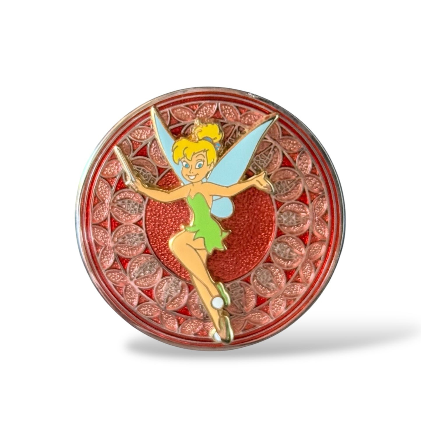 WDW Stained Glass Princess Tinker Bell Pin