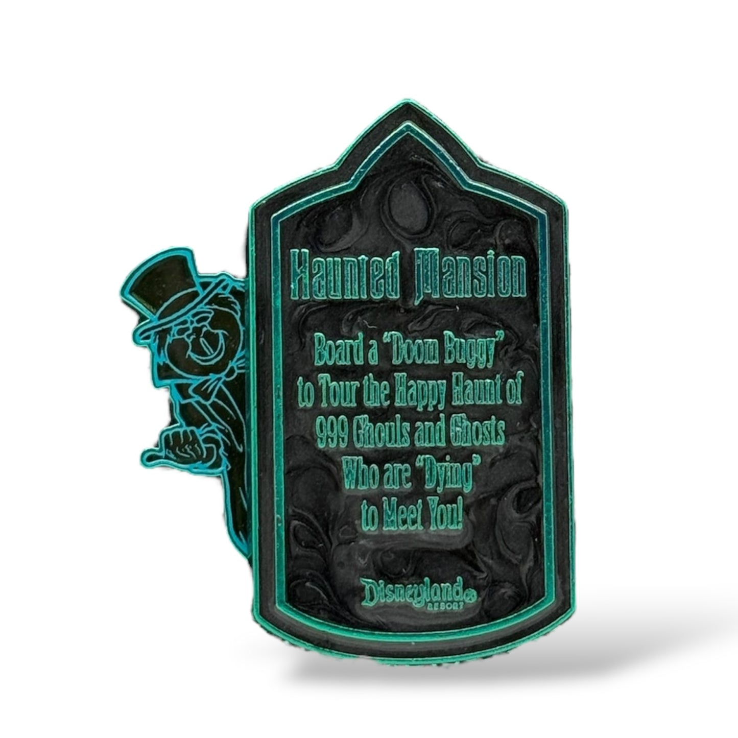 DLR The Haunted Mansion Attraction Sign Pin