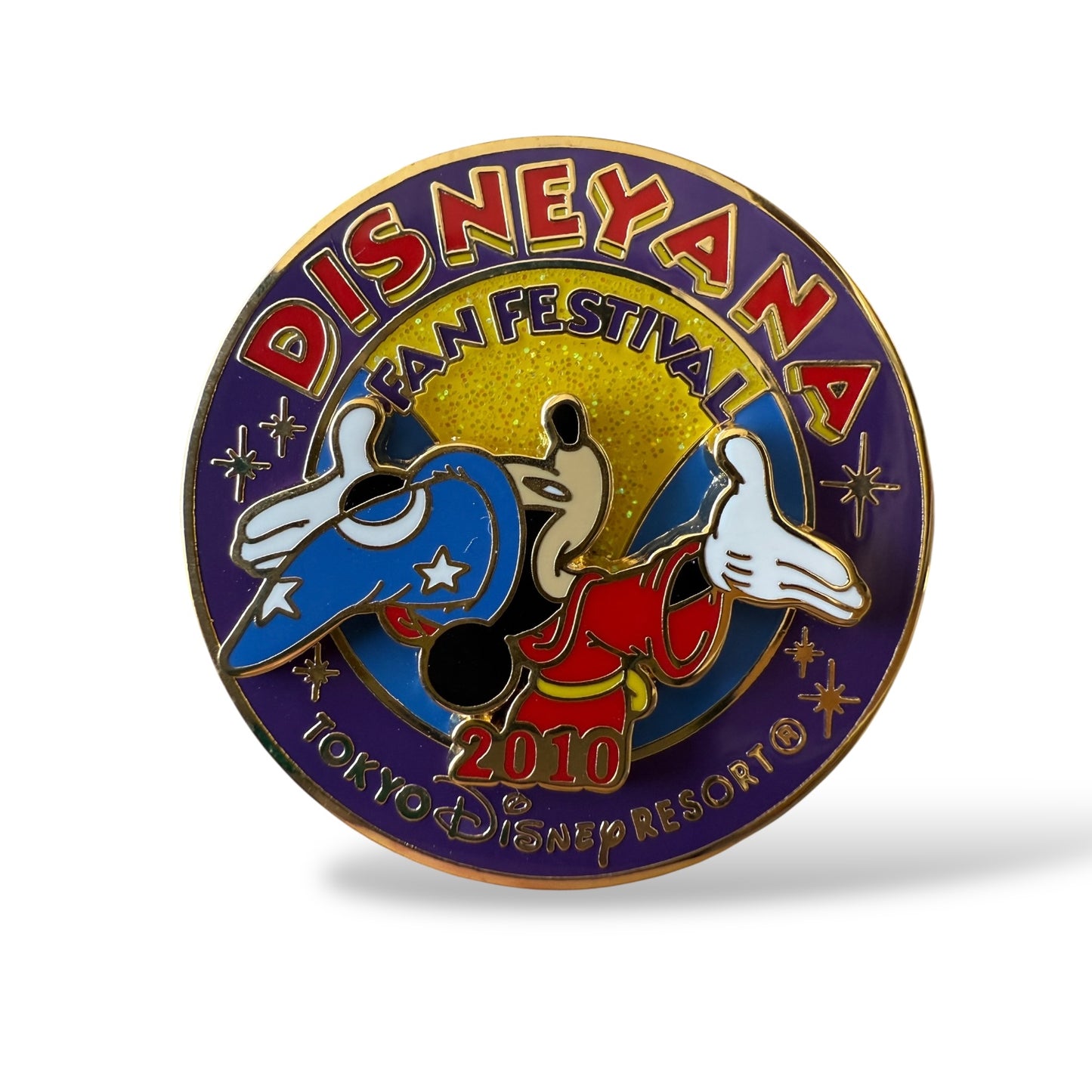 TDR Disneyana Fan Festival 2010 Sorcerer Mickey Pin