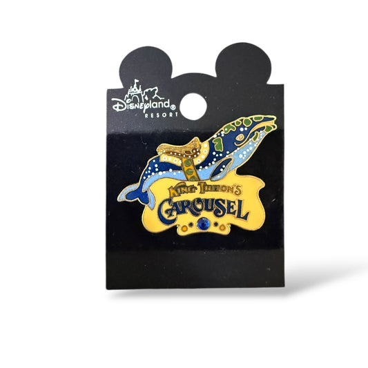 DCA King Triton's Carousel Whale Pin