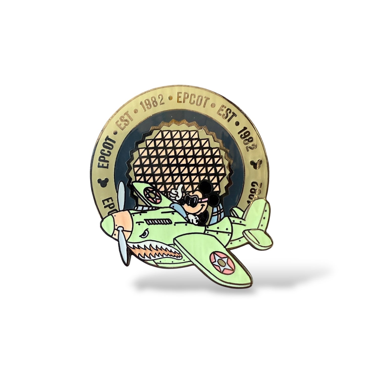 WDW Established Mickey EPCOT Park Est. 1982 Pin