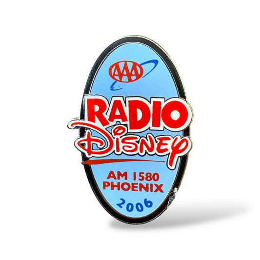 Disney Parks AAA Radio Disney AM 1580 Phoenix 2005 Pin