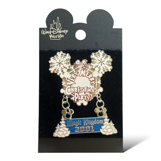 WDW Mickey's Very Merry Christmas Party 2001 Dangle Pin