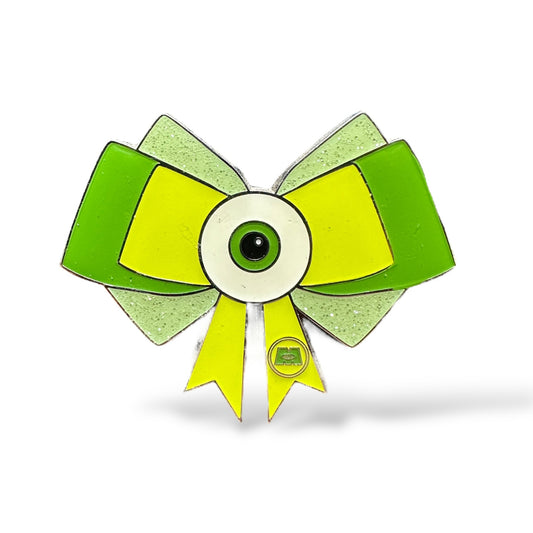 Loungefly Pixar Bows Mystery Mike Wazowski Pin