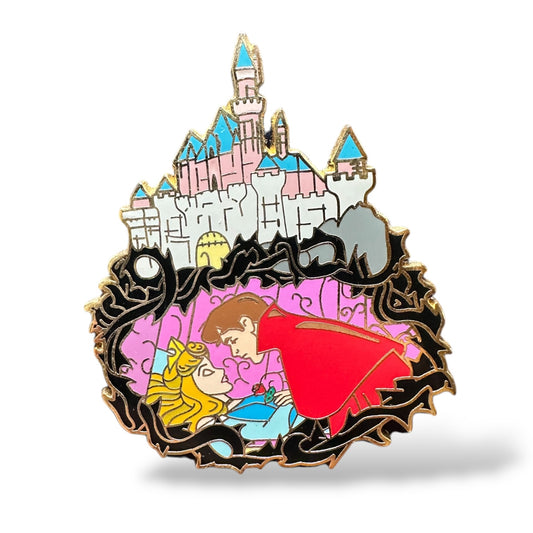 WDI Sleeping Beauty Castle Walkthrough Aurora and Prince Philip Pin