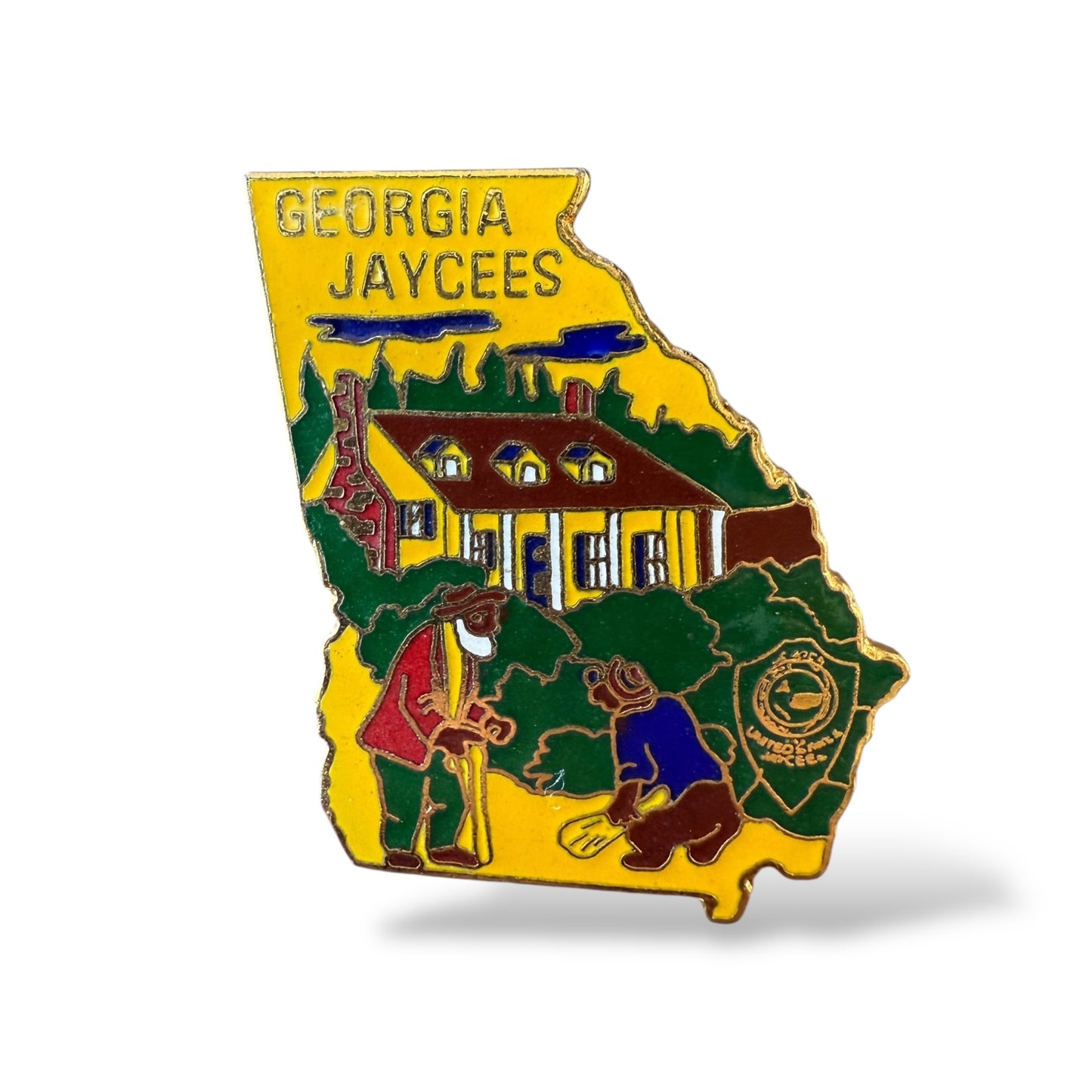 Georgia Jaycees Song Of The South Pin