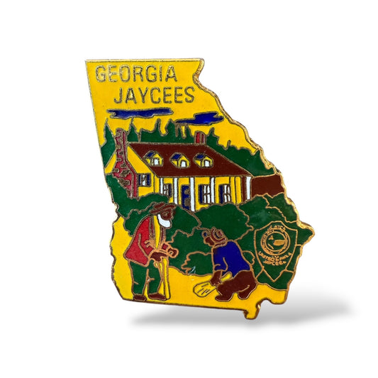 Georgia Jaycees Song Of The South Pin