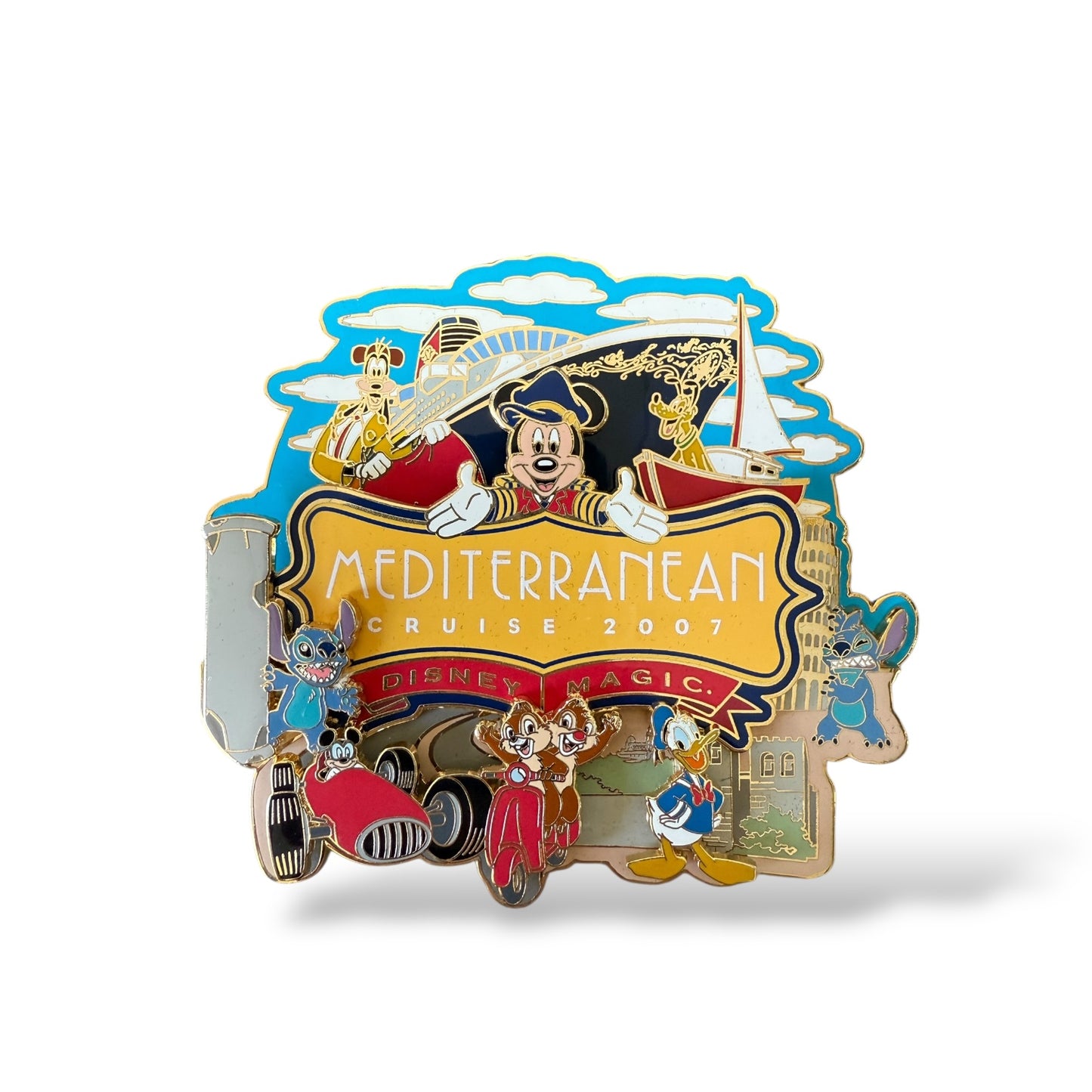 DCL Mediterranean Cruise 2007 Jumbo Pin