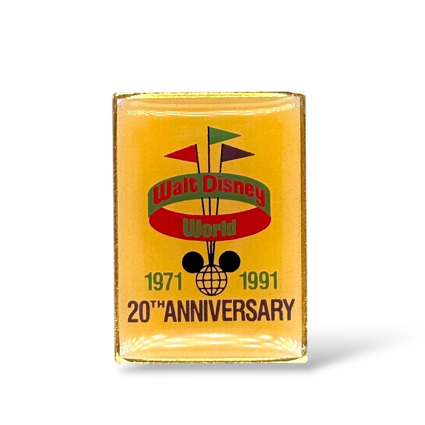 DEC Mickey Icon 20th Anniversary 1971-1991 Pin