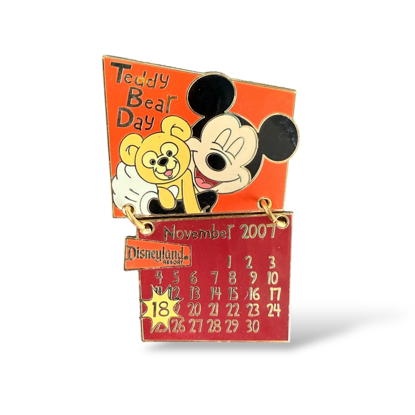 DLR Holidaze Calendar November Mickey Pin
