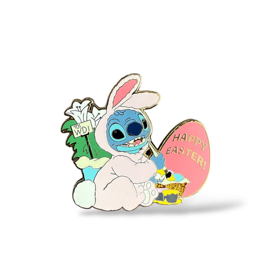 WDI Stitch Holidays Easter Stitch in a Bunny Suit Pin