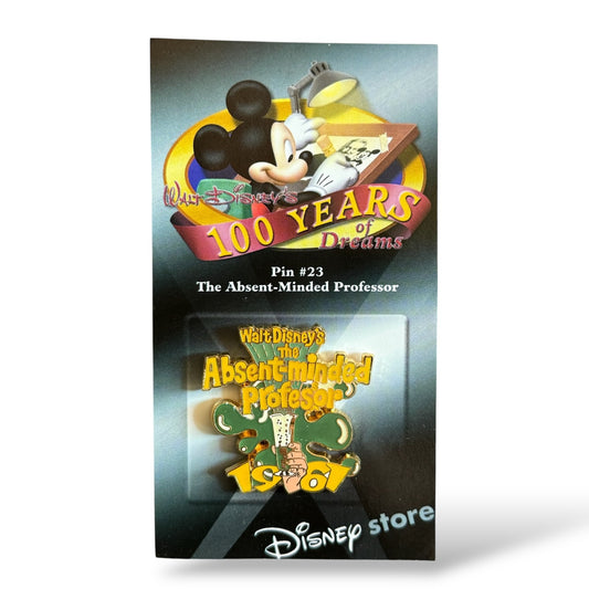 Disney Store 100 Years of Dreams The Absent-Minded Professor Pin