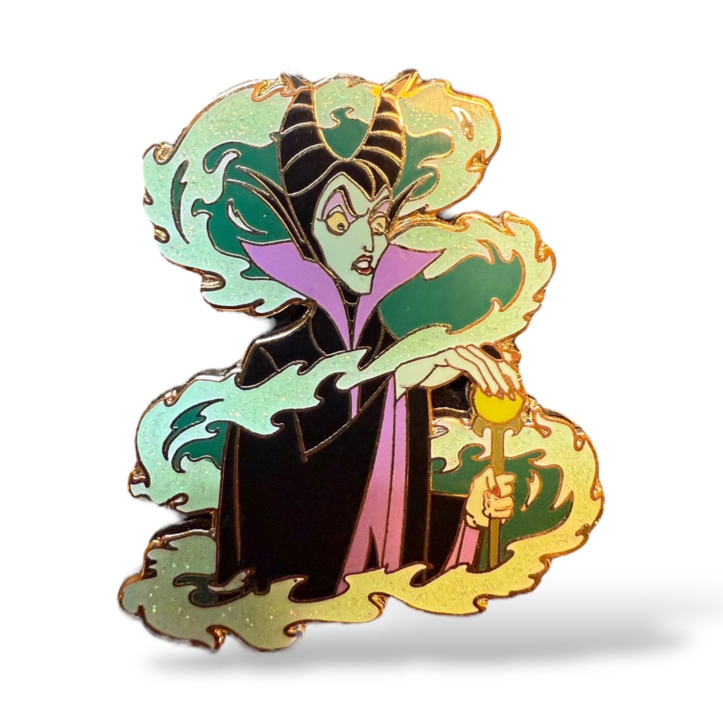 Disney Auctions Maleficent in Ring of Flames Pin