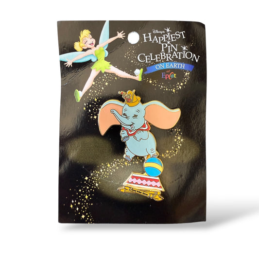 WDW Happiest Pin Celebration On Earth Dumbo and Timothy Pin