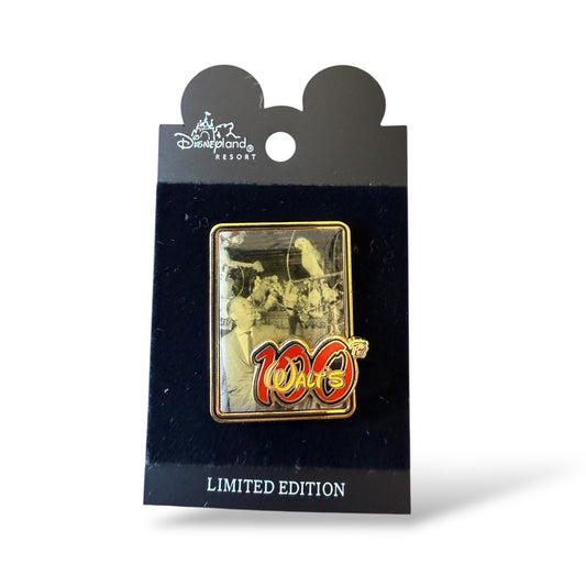 DLR Walt's 100th Birthday Picture Frame Tiki Room Parrots Pin