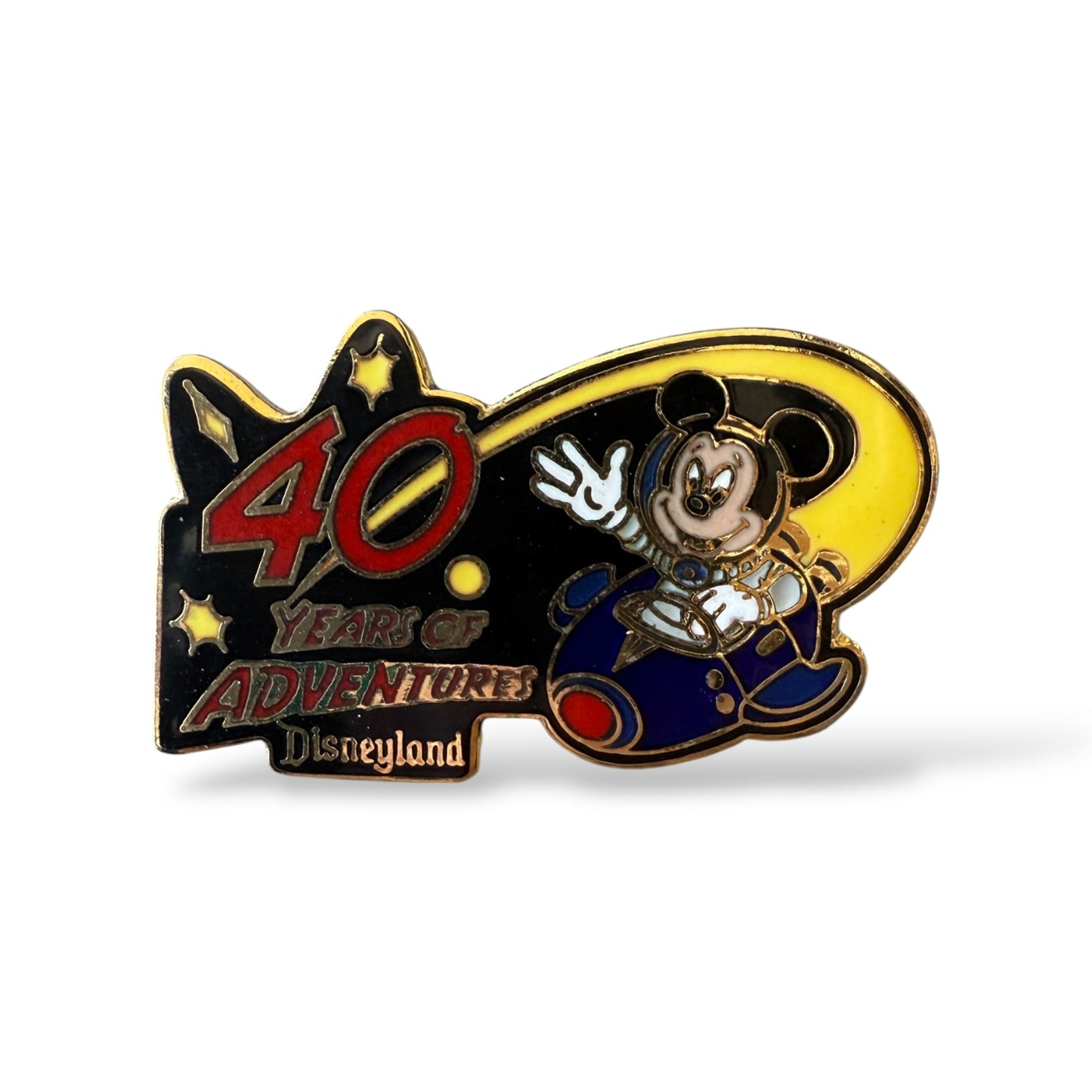 DLR Disneyland 40 Years of Adventure Tomorrowland Pin
