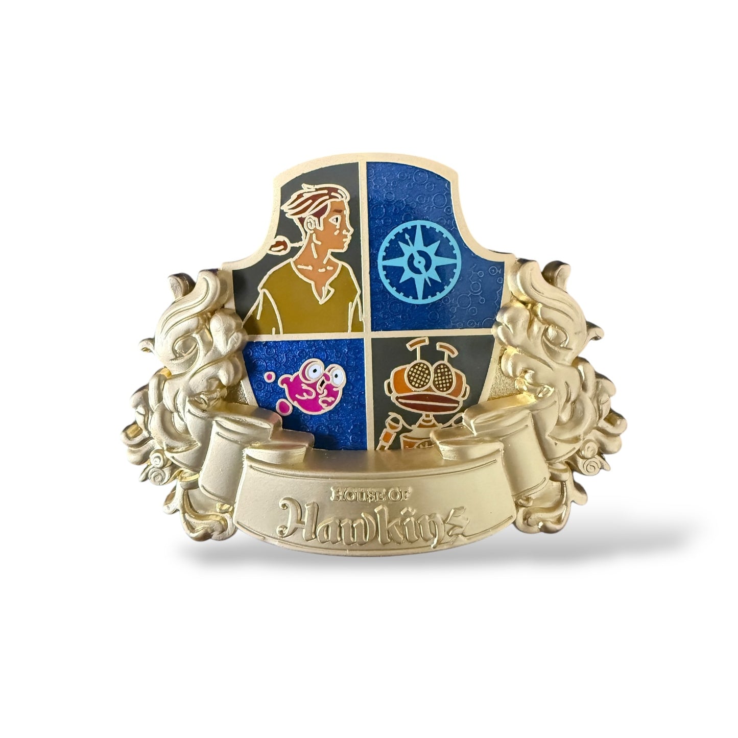 WDW Heroes vs. Villains House Sigil Hawkins Pin