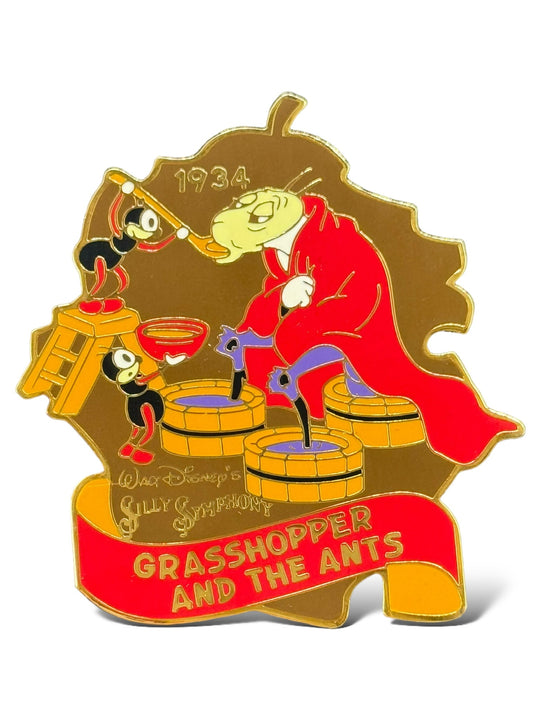 JDS History of Art Grasshopper and The Ants Pin