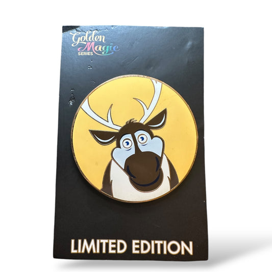Acme Hotart Golden Magic Greetings from Arendelle Sven Pin