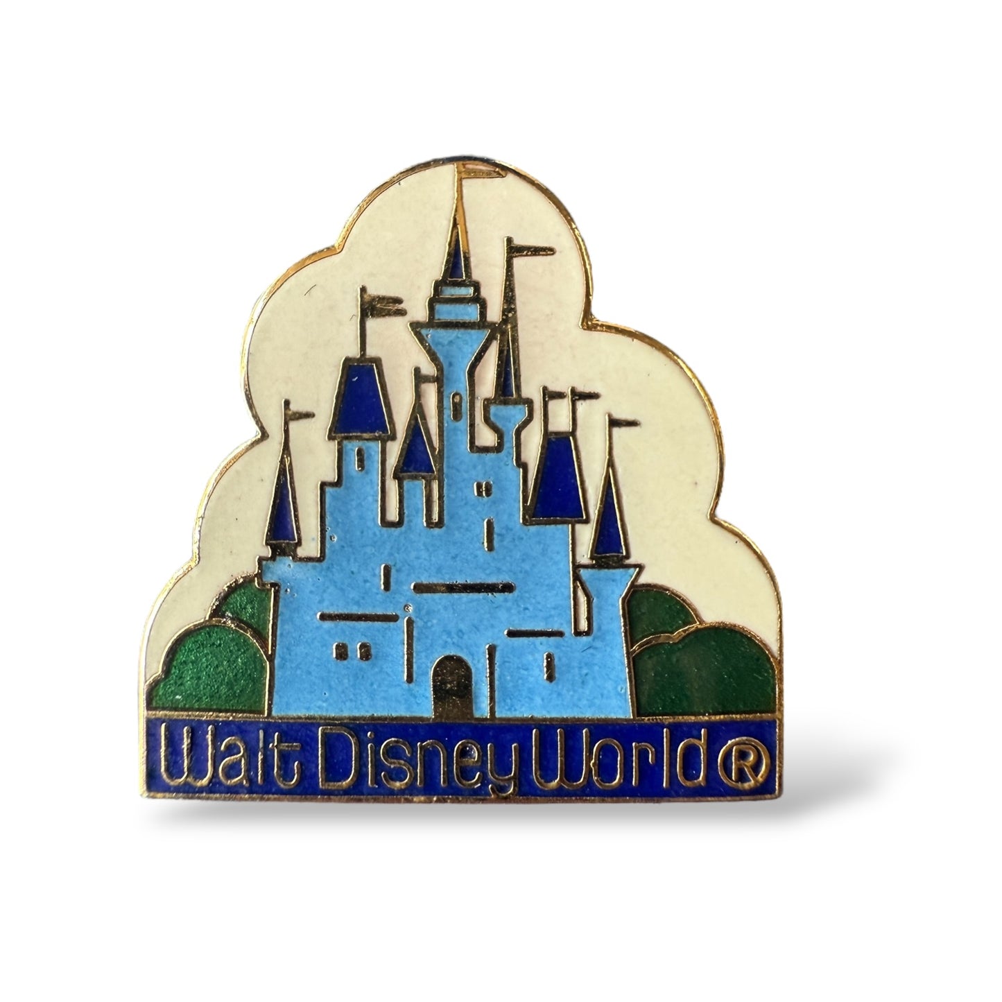 WDW Walt Disney World Blue Castle Pin