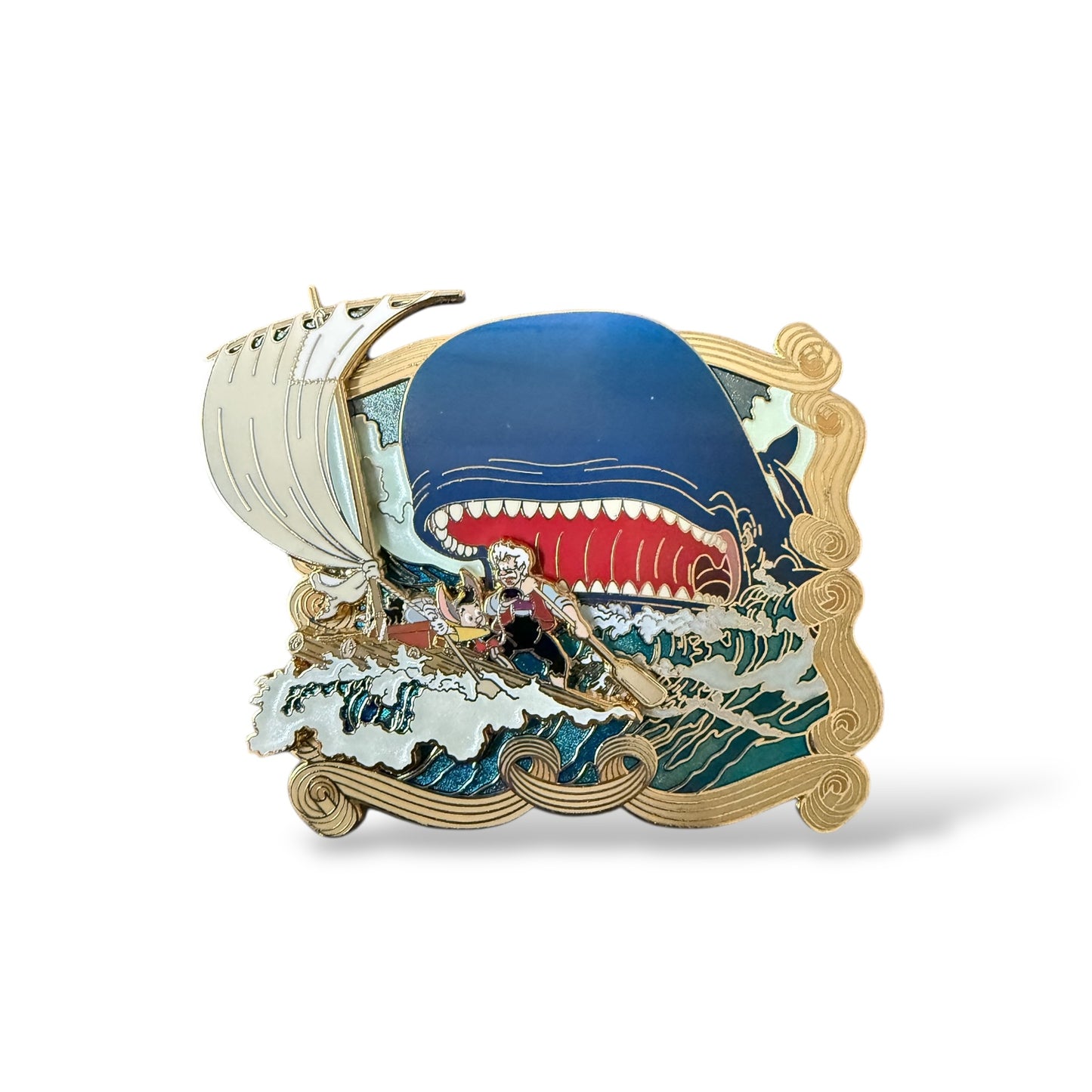 WDI Pinocchio 85th Anniversary Escaping Monstro Pin