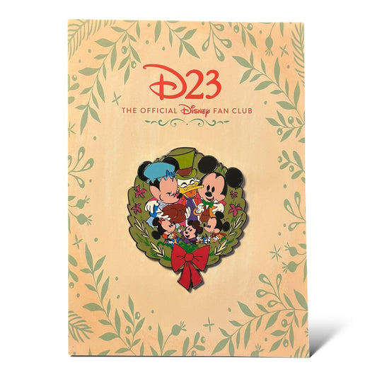 D23 Mickey's Christmas Carol Jumbo Pin
