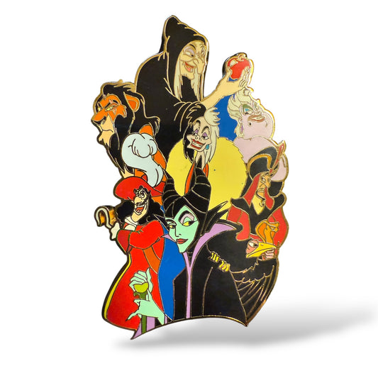Disney Auctions Villains Group Jumbo Pin