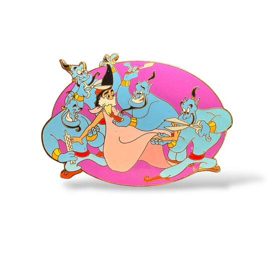 Disney Auctions Genie Makes Over Aladdin Jumbo Pin