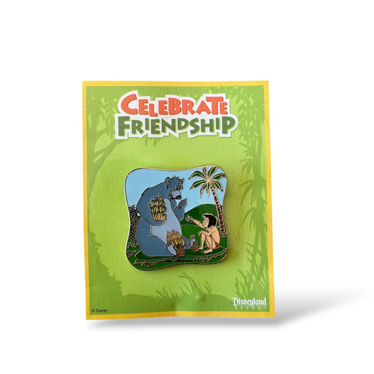 DLR Annual Passholder Dining Celebrate Friendship Baloo and Mowgli Pin