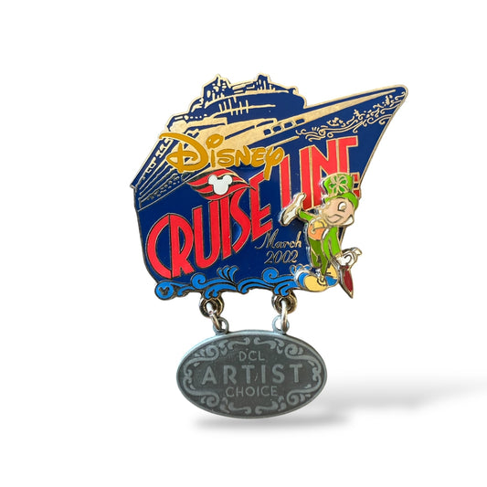 DCL Artist Choice March 2002 Jiminy Cricket Dangle Pin