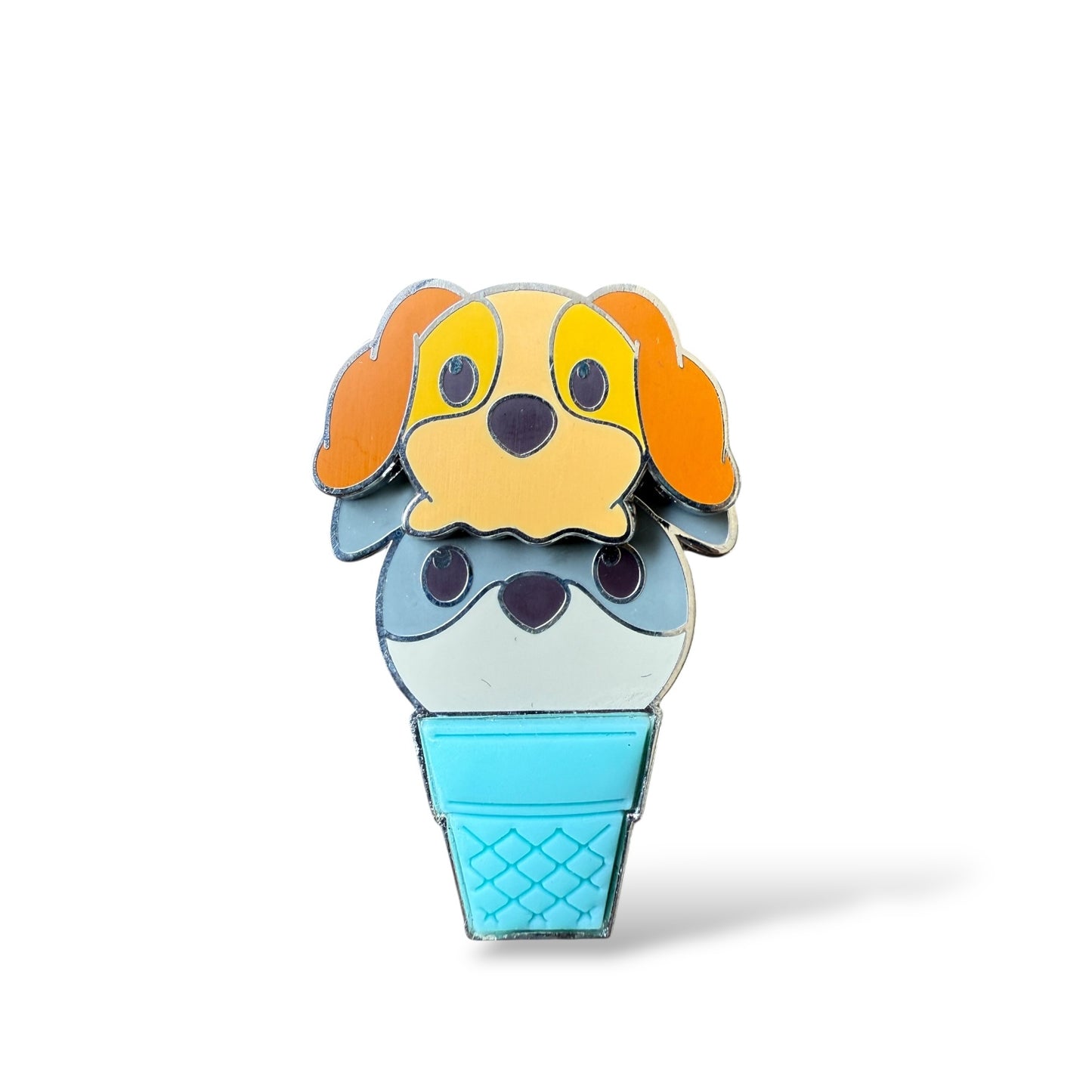 Disney Parks Character Scoops Ice Cream Cone Lady and The Tramp Pin