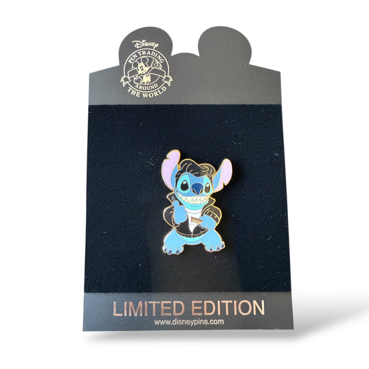 Disney Shopping High School Stitch Leather Jacket Pin