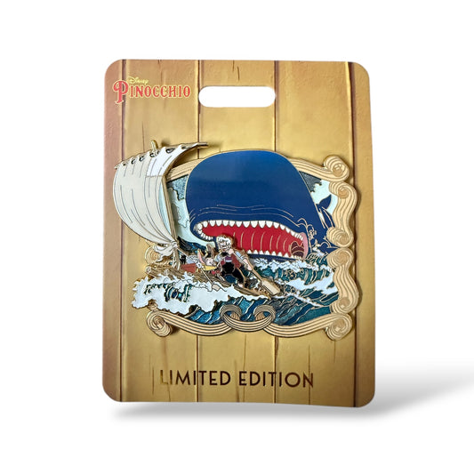 WDI Pinocchio 85th Anniversary Escaping Monstro Pin