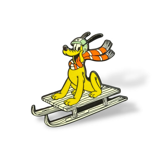 DLRP Pluto Riding on a Sledge Pin