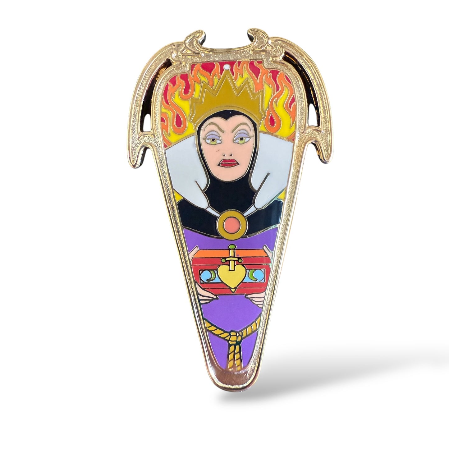 Disney Auctions Art Nouveau Evil Queen Pin